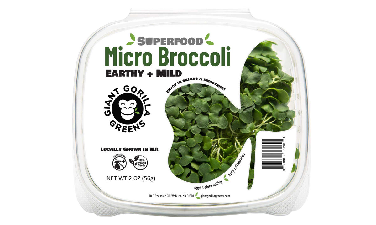 Broccoli Microgreens - GiantGorillaGreens