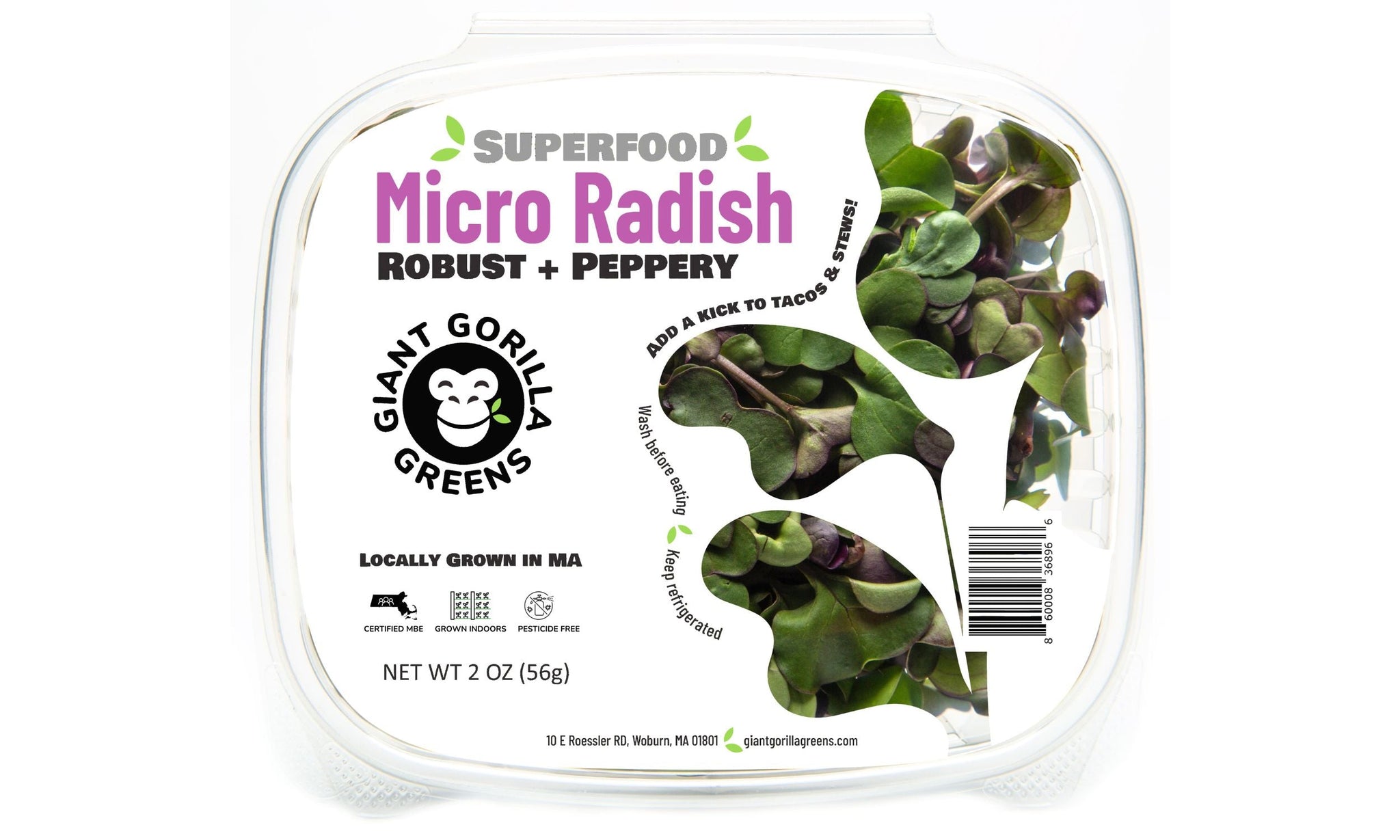 Radish Microgreens – GiantGorillaGreens