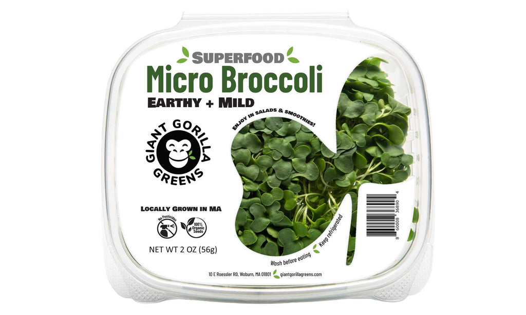 Broccoli Microgreens GiantGorillaGreens