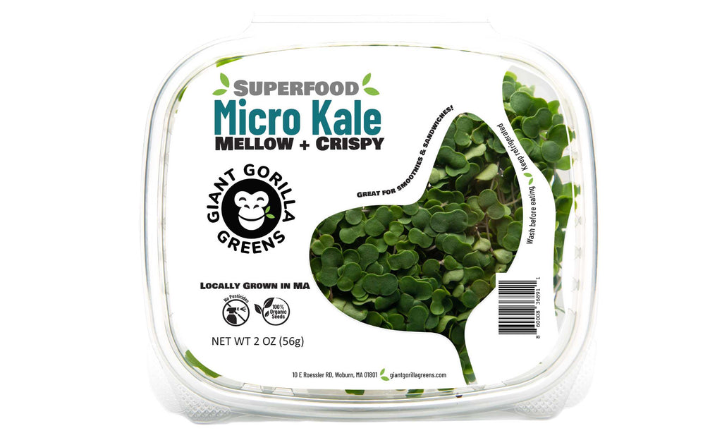 Kale Microgreens GiantGorillaGreens